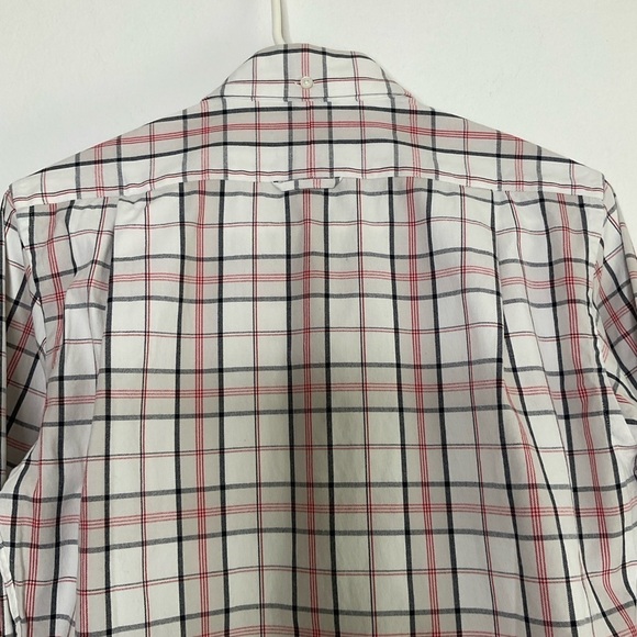 Thom Browne Plaid Long Sleeve Shirt Cotton Size 1 Small - Picture 7 of 16